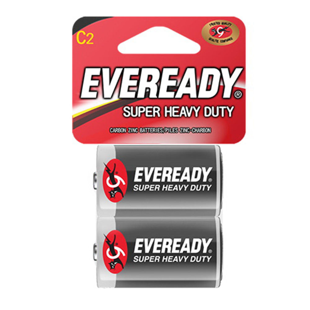 Eveready 1235Sw C - 2 Heavy Duty Batteries, 1 Ea